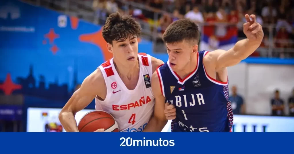 Una sólida Serbia priva a España del oro en el Eurobasket sub-18