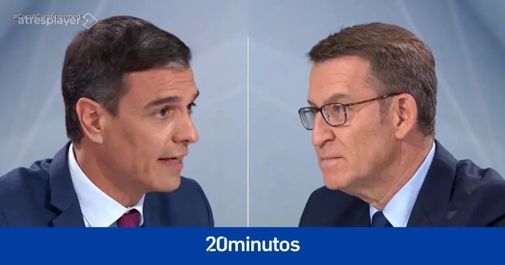las mejores frases del debate electoral entre Sánchez y Feijóo