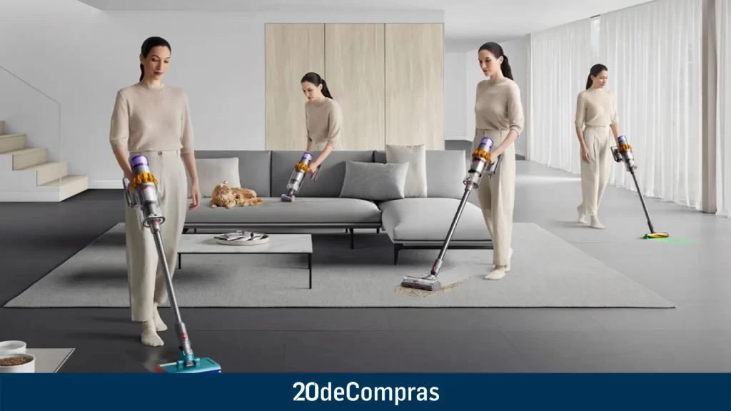 Aprovechamos el lanzamiento de la nueva aspiradora de Dyson que aspira y friega para comprar aún más barata la V8 Aprovechamos el lanzamiento de la nueva aspiradora de Dyson que aspira y friega para comprar aún más barata la V8