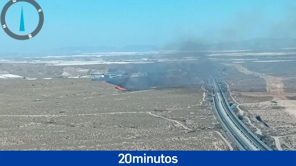 Declarados cuatro incendios en varios puntos de la costa mediterránea