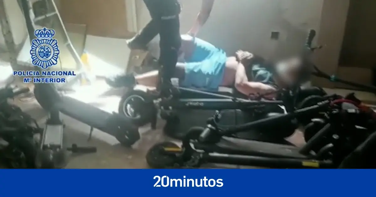 Detenido por robar 37 patinetes eléctricos y fingir su propio secuestro como coartada Detenido por robar 37 patinetes eléctricos y fingir su propio secuestro como coartada
