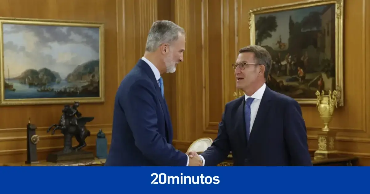 El rey propone a Alberto Núñez Feijóo como candidato a la investidura El rey propone a Alberto Núñez Feijóo como candidato a la investidura