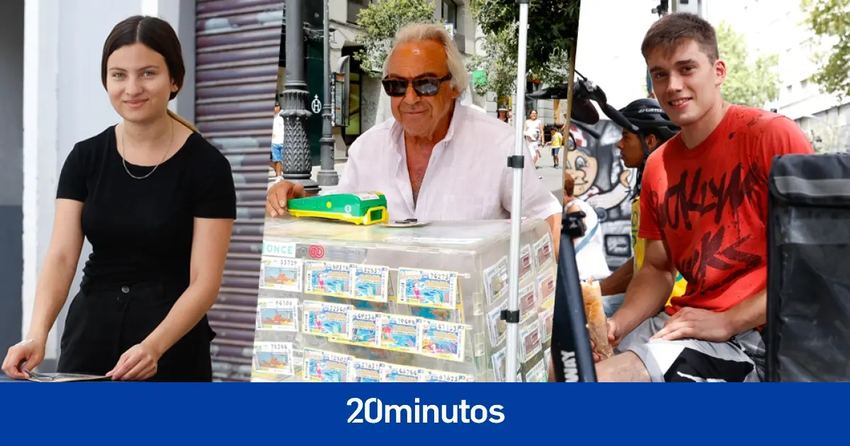 «Entre pedido y pedido, paro en alguna tienda a refrescarme»
