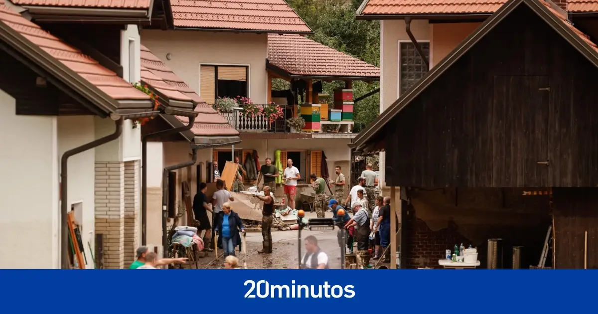 Eslovenia, devastada: el temporal que sacude el centro de Europa inunda ciudades y deja al menos 6 muertos