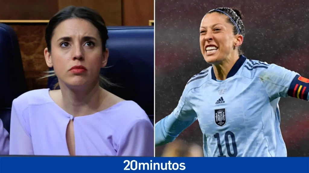 Irene Montero, a Jenni Hermoso y el resto de jugadoras de la selección: «No estáis solas»