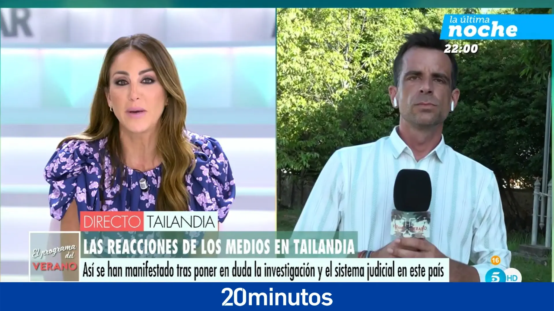 Jorge Luque, reportero de ‘El programa del verano’, regresa a España tras haber cubierto el caso de Daniel Sancho desde Tailandia
