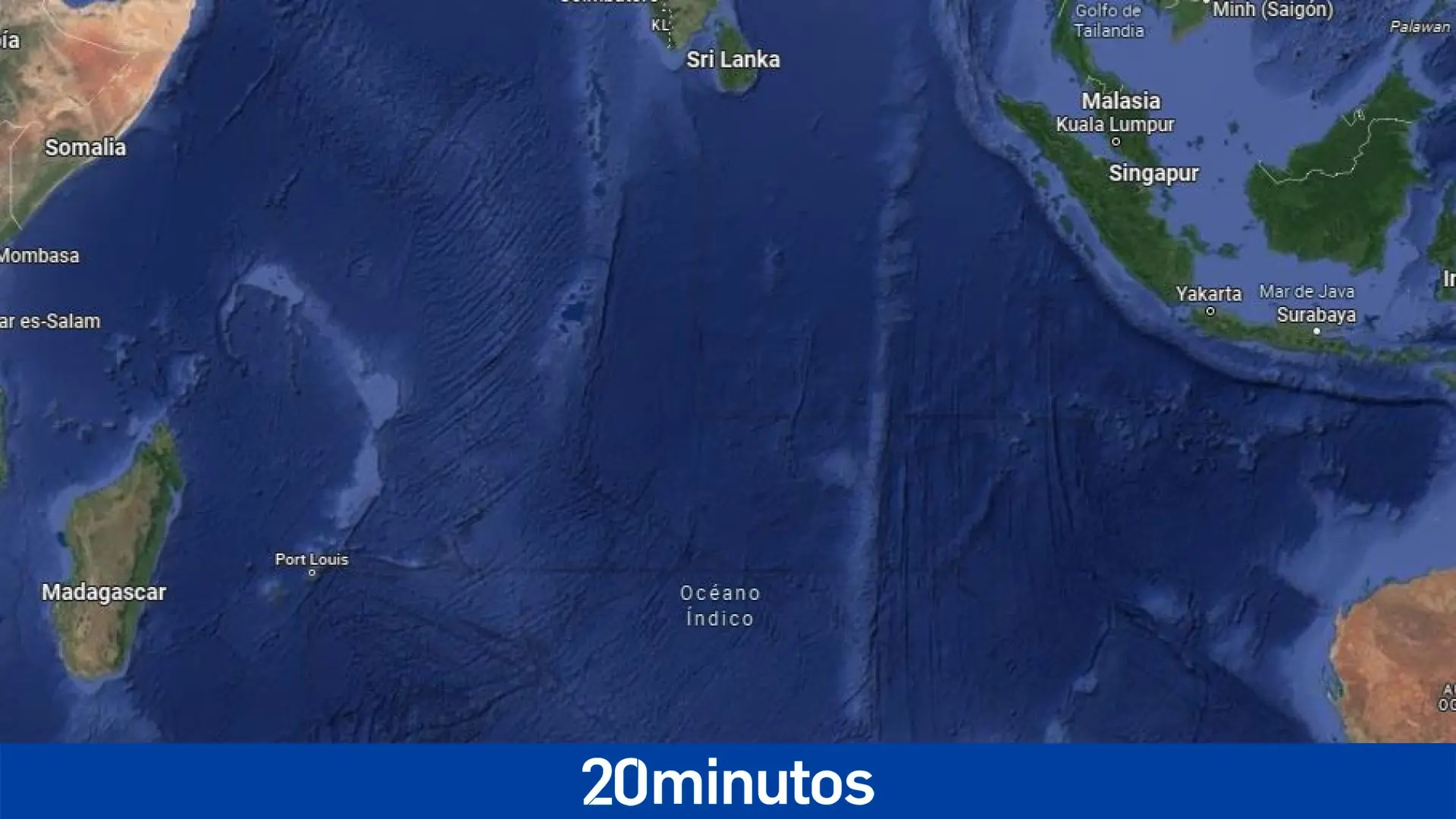 La explicación científica al misterioso agujero de gravedad que hay en el Océano Índico