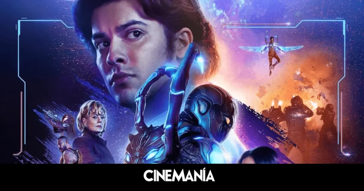Las previsiones no auguran una taquilla espectacular para ‘Blue Beetle’, el superhéroe latino de DC