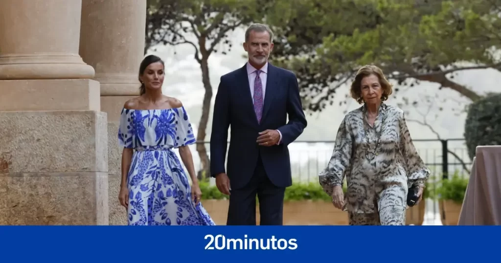Los reyes celebran la tradicional recepción de Marivent en sus 50 años como residencia real