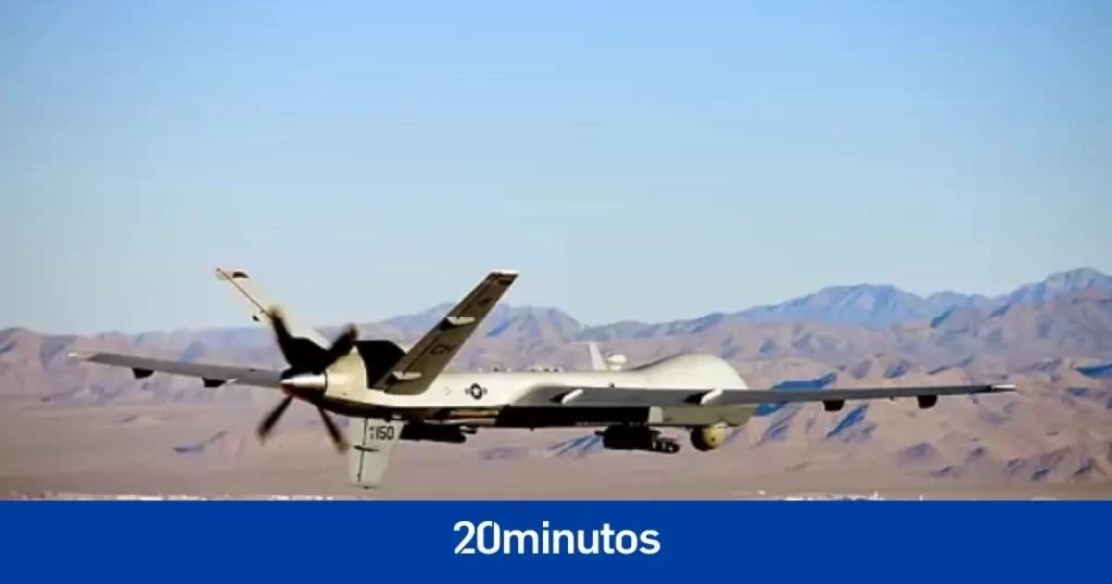 Rusia intercepta un dron espía de Estados Unidos sobre el mar Negro Rusia intercepta un dron espía de Estados Unidos sobre el mar Negro