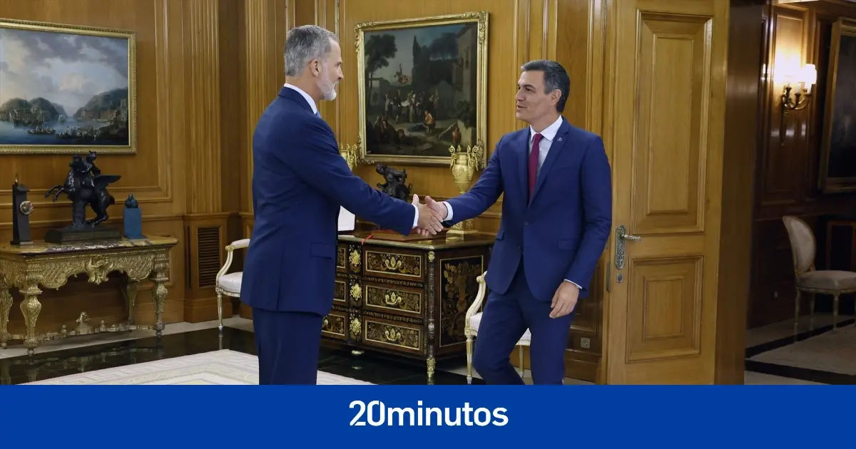 Sánchez se postula ante el rey como el único candidato «en condiciones» de gobernar pero aceptará una «investidura fallida» de Feijóo