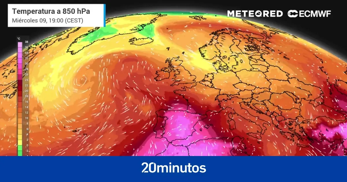 afectará a todo el país y podría dejar temperaturas de hasta 45ºC
