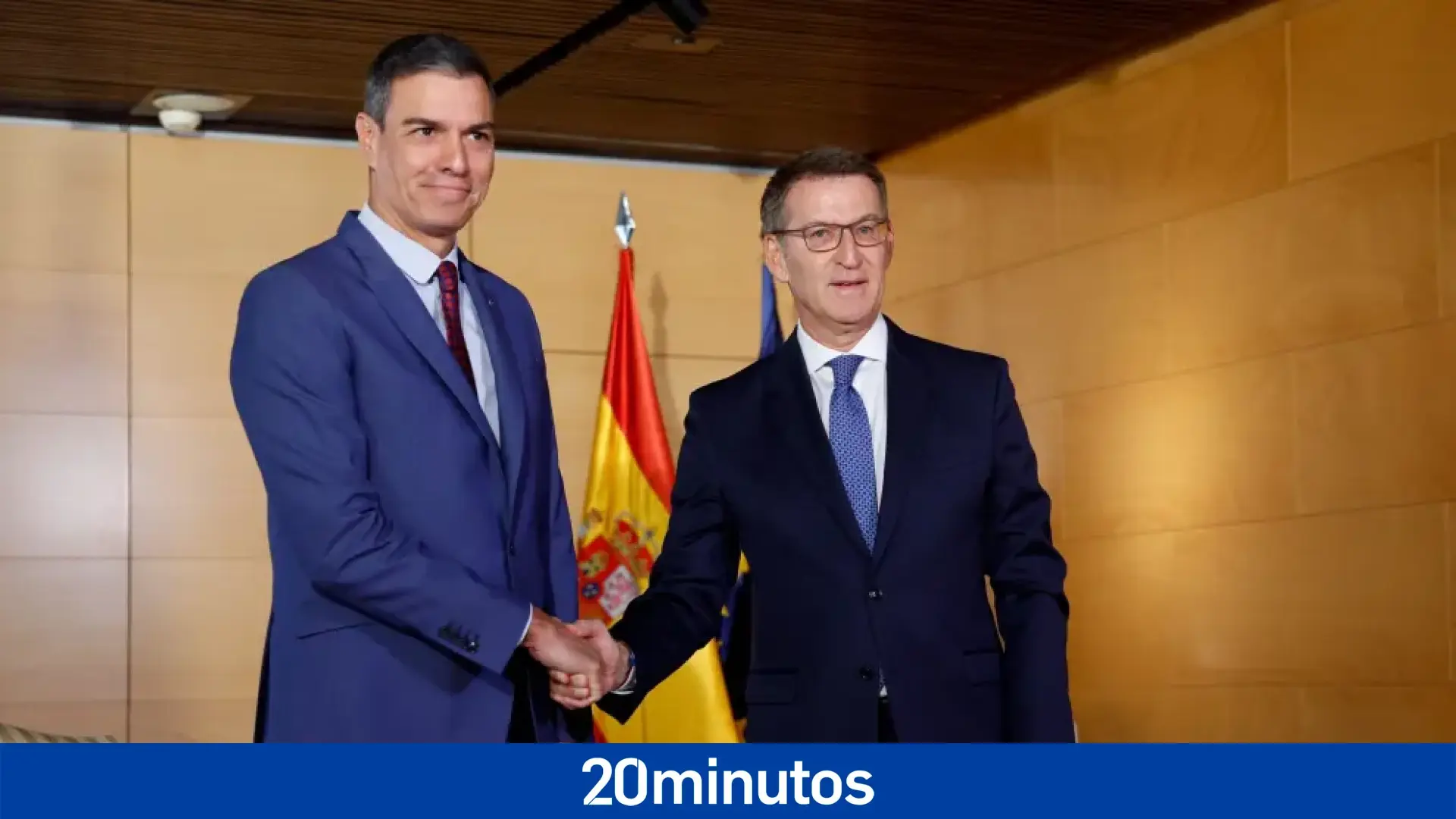 lo que dice la comunicación no verbal del encuentro entre Feijóo y Sánchez