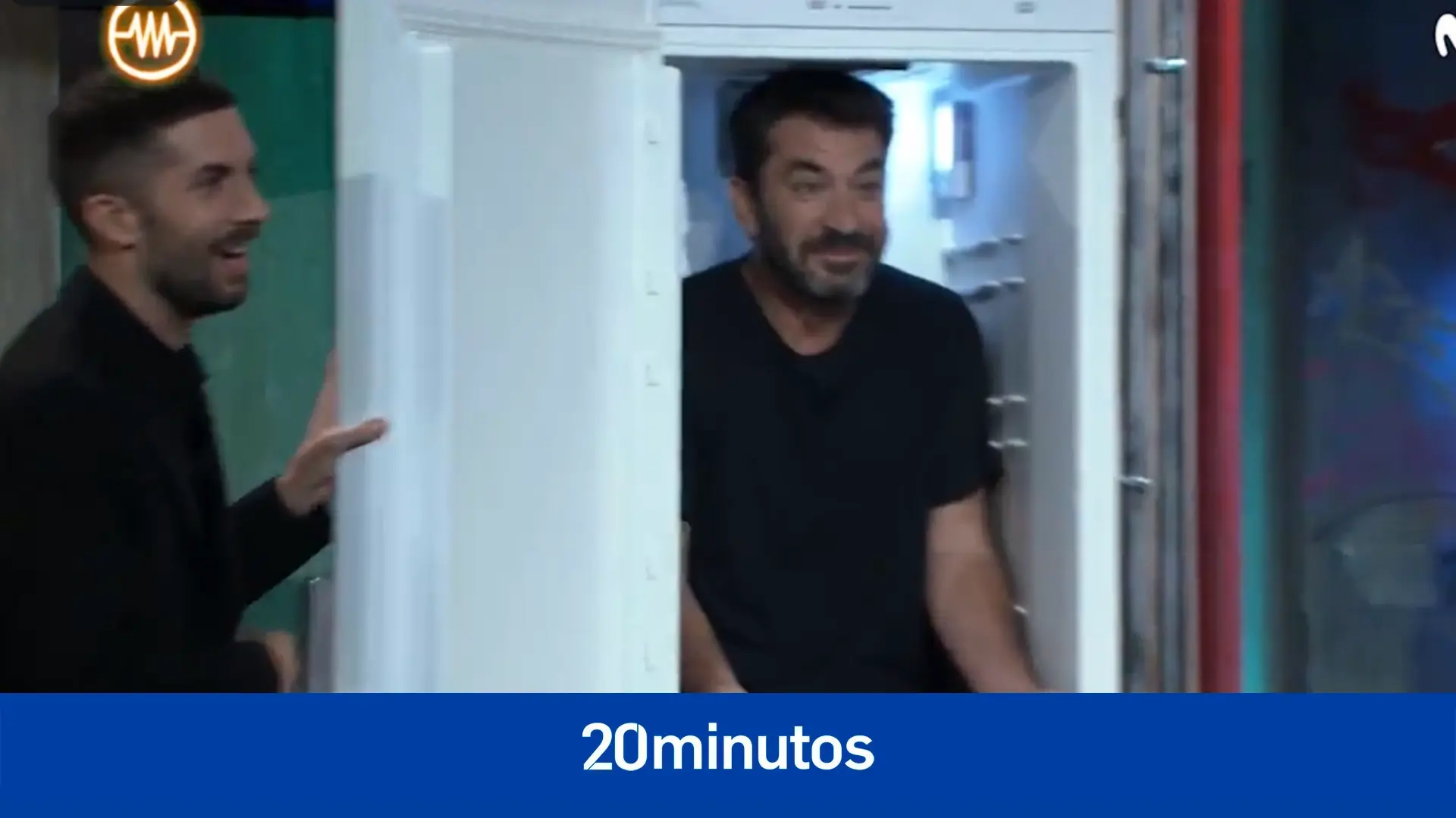 Arturo Valls llega a ‘La Resistencia’ metido en una nevera