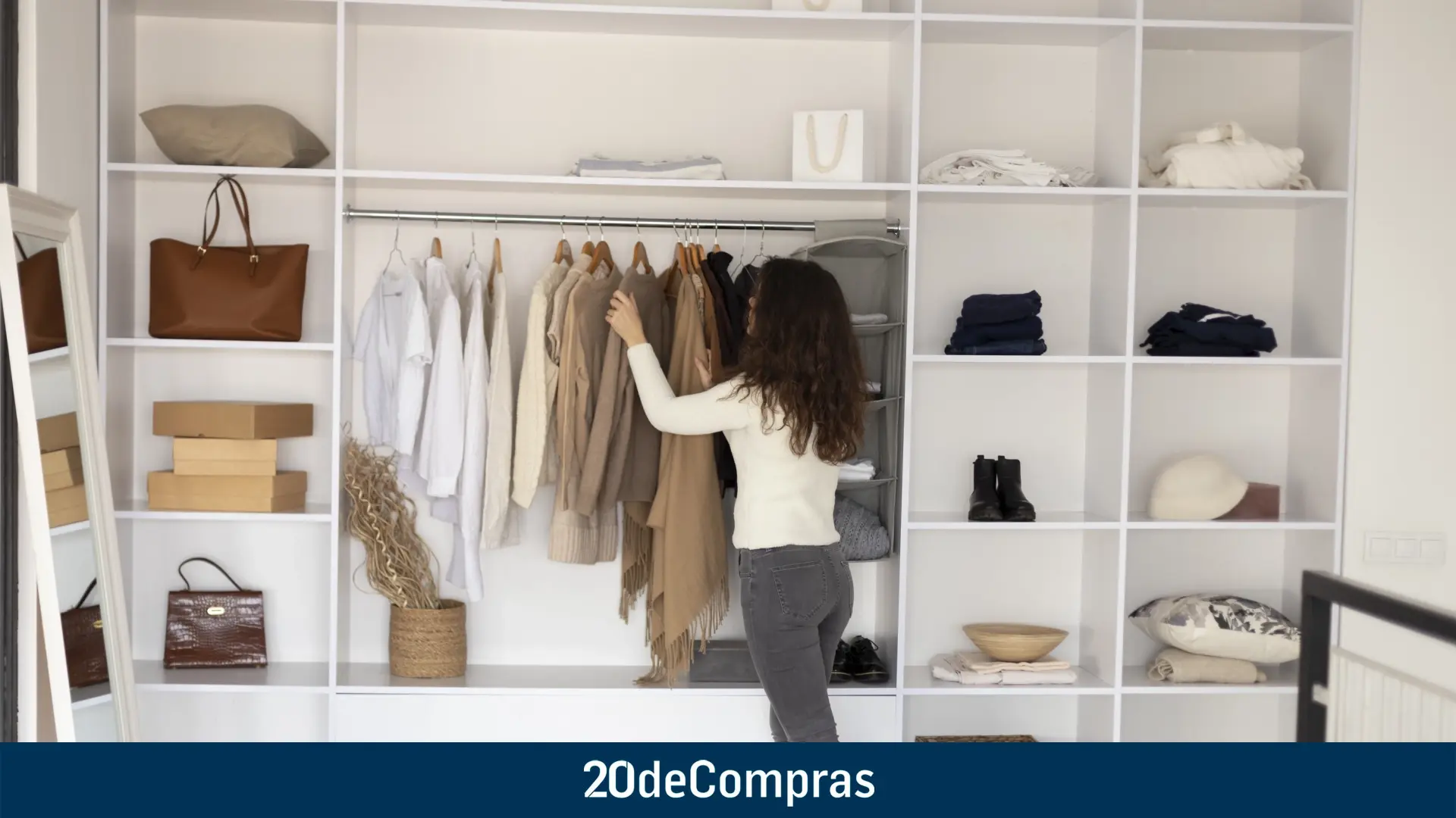 Cómo aumentar la capacidad de los armarios de casa sin tener que hacer obras para instalar baldas