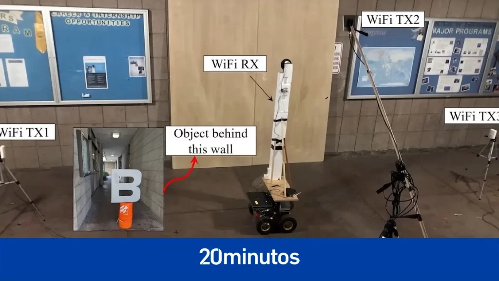 El Wifi puede decodificar palabras ocultas detrás de las paredes