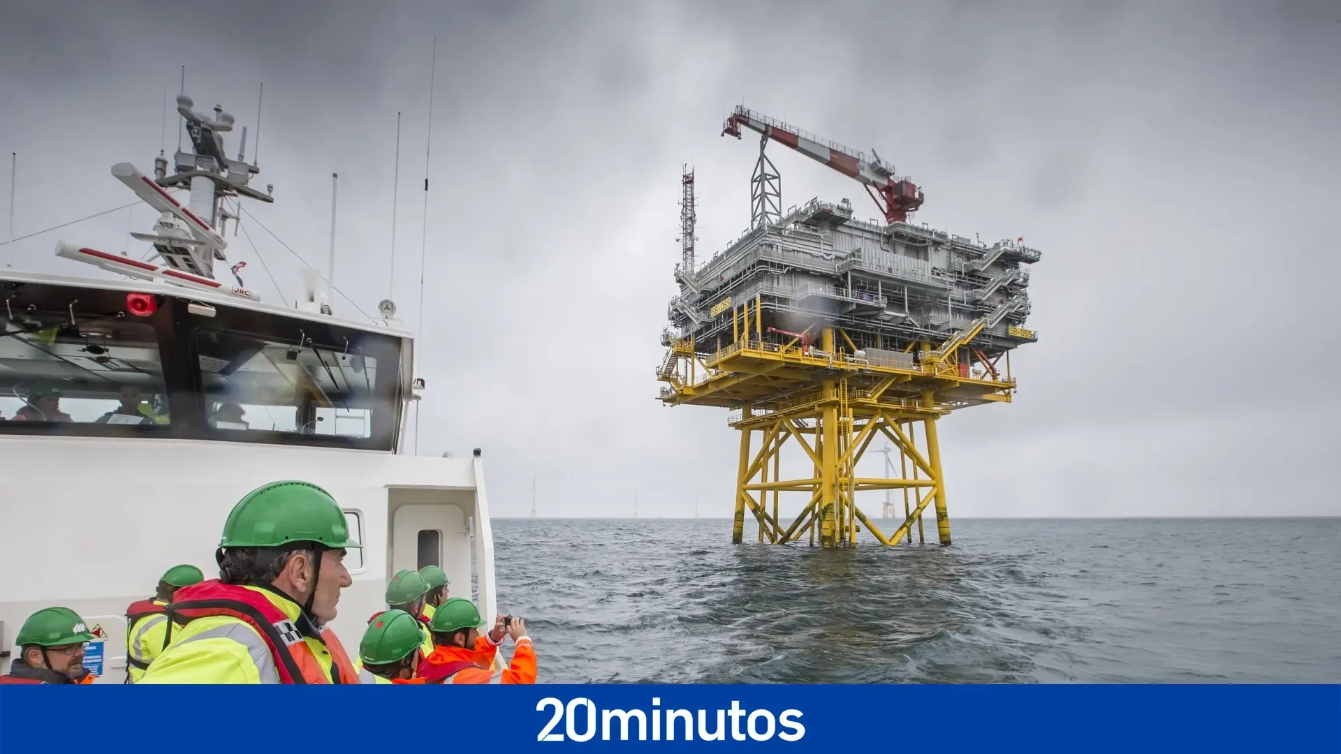 Iberdrola avanza en sus proyectos de eólica marina de Francia y Alemania