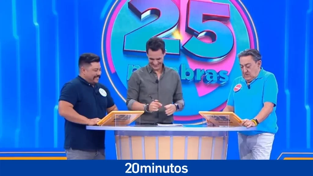 Mauricio Colmenero y ‘Machupichu’ de ‘Aída’ se reencuentran en ’25 palabras’
