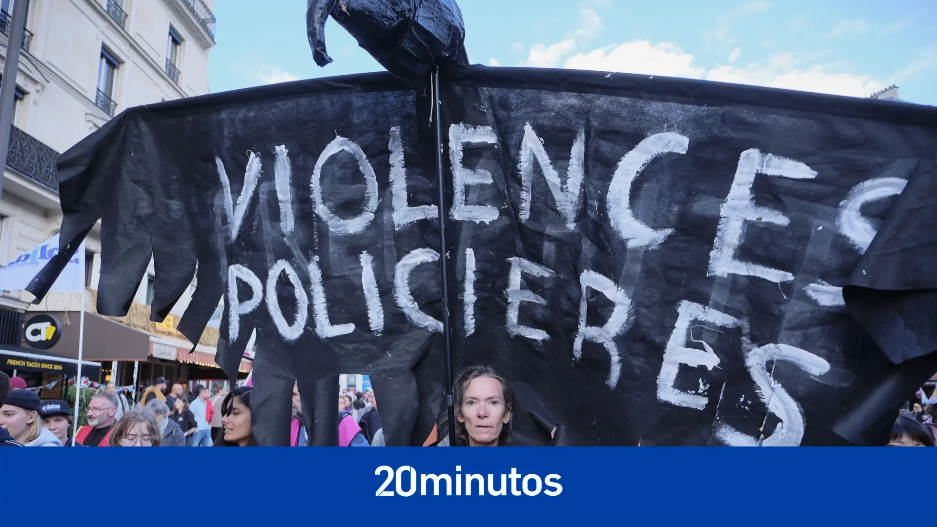 Miles de manifestantes avisan en París de que ya no hay confianza en la policía francesa Miles de manifestantes avisan en París de que ya no hay confianza en la policía francesa