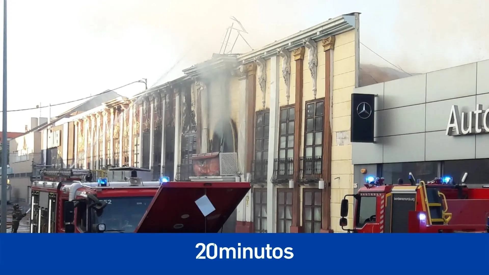 Al menos cuatro muertos en el incendio de una discoteca en Murcia
