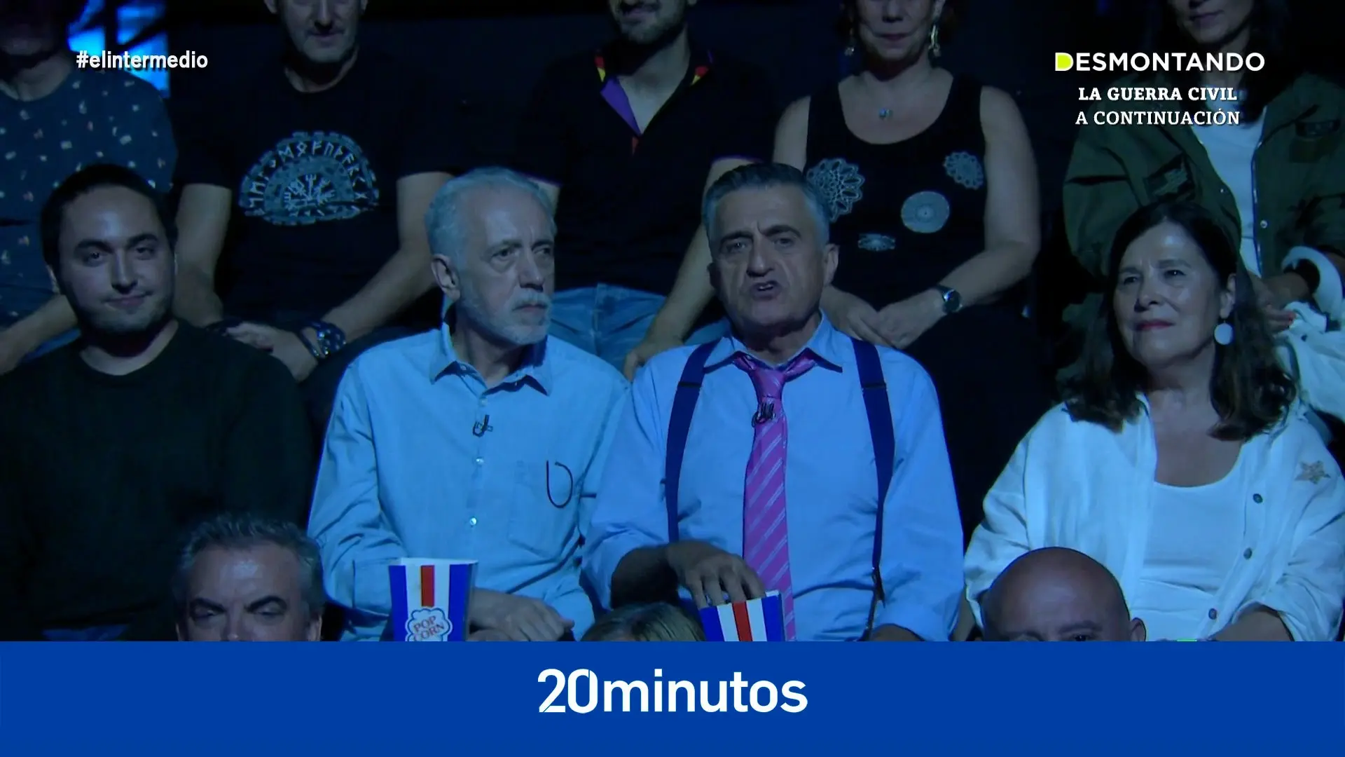 Fernando Trueba se ‘cuela’ entre el público de ‘El Intermedio’ Fernando Trueba se ‘cuela’ entre el público de ‘El Intermedio’
