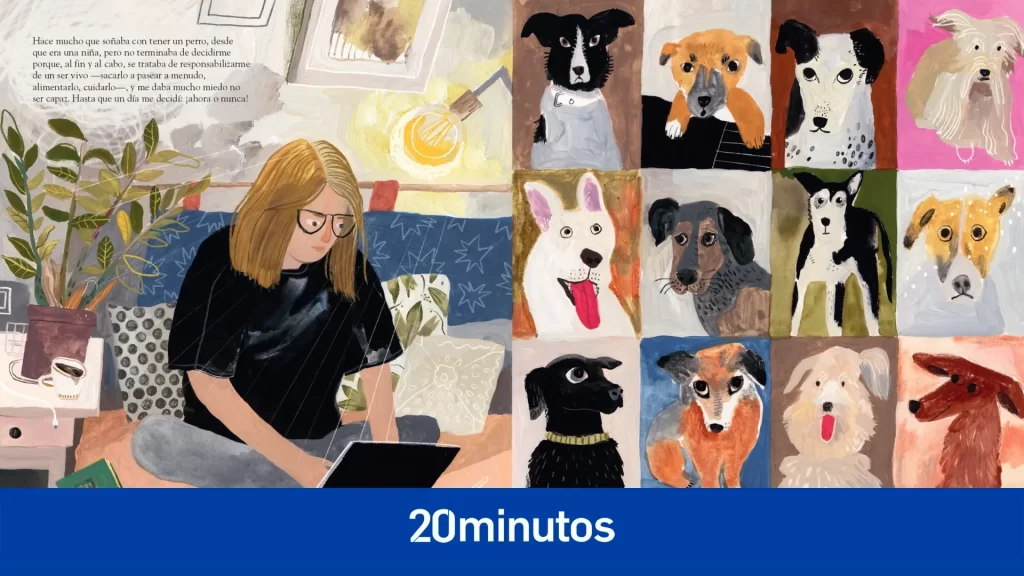 Fotos: Ocho ilustraciones de Elena Bulay para aprender a ser el mejor amigo de tu perro