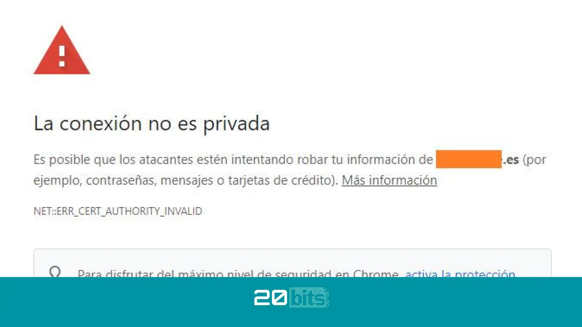 Qué hacer cuando el navegador te dice que estás intentando acceder a un sitio no seguro