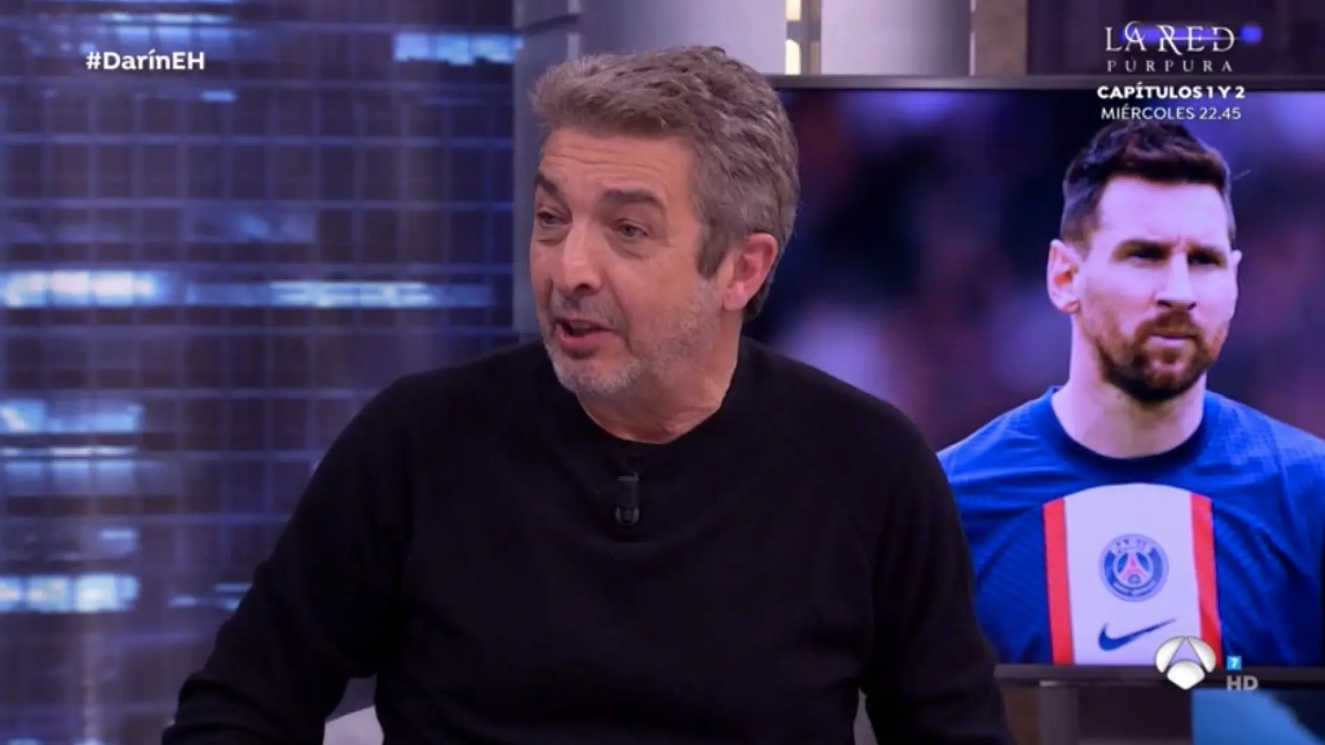 Ricardo Darín recuerda en ‘El Hormiguero’ su encuentro con Leo Messi: «Me rescató»