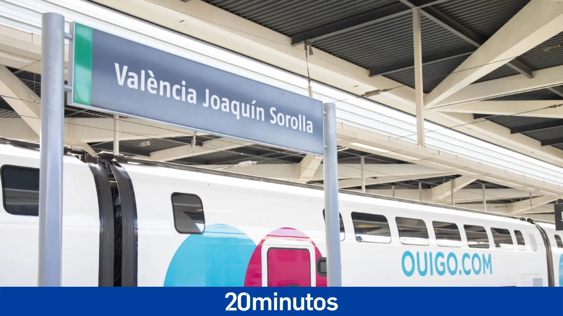 Una decena de trenes de alta velocidad entre Madrid y la Comunitat Valenciana sufren demoras de hasta 80 minutos