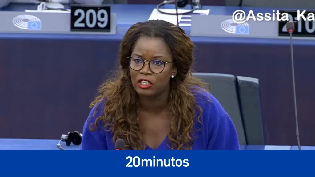 el potente discurso de una eurodiputada contra un parlamentario español por no condenar a Hamás