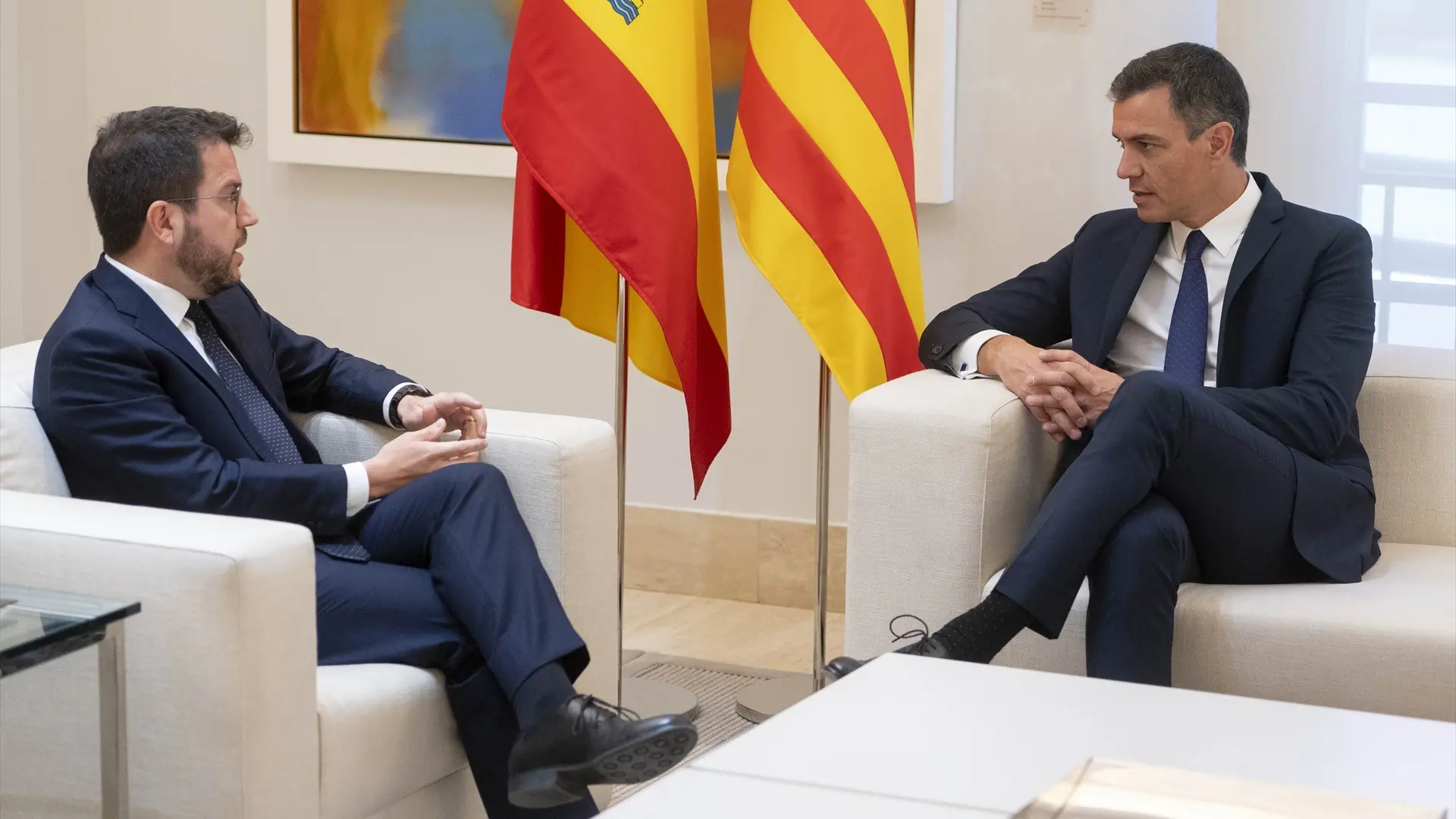 Sánchez y Aragonès acuerdan una la ley de amnistía y avanzan hacia la investidura