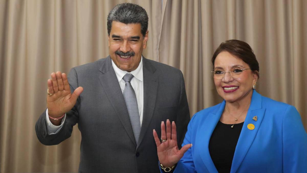 La presidenta Xiomara Castro respalda a Nicolás Maduro frente a la presión internacional